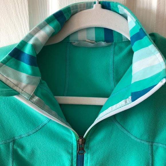 Lululemon Shape Jacket Bali Breeze Ombre Zipper Sz 4 - Picture 3 of 8